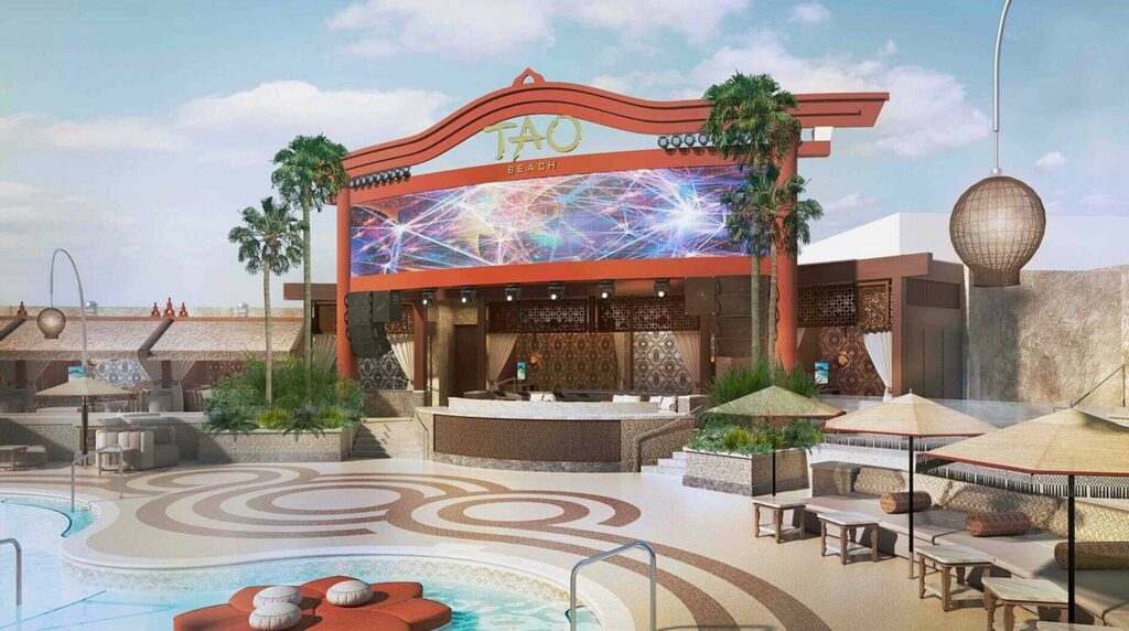 tao beach las vegas